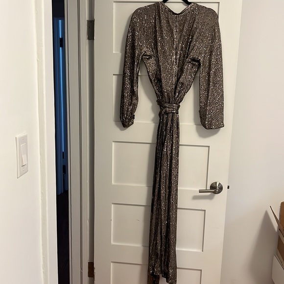 Maria Lucia Hohan sequin wrap dress. - Picture 6 of 7